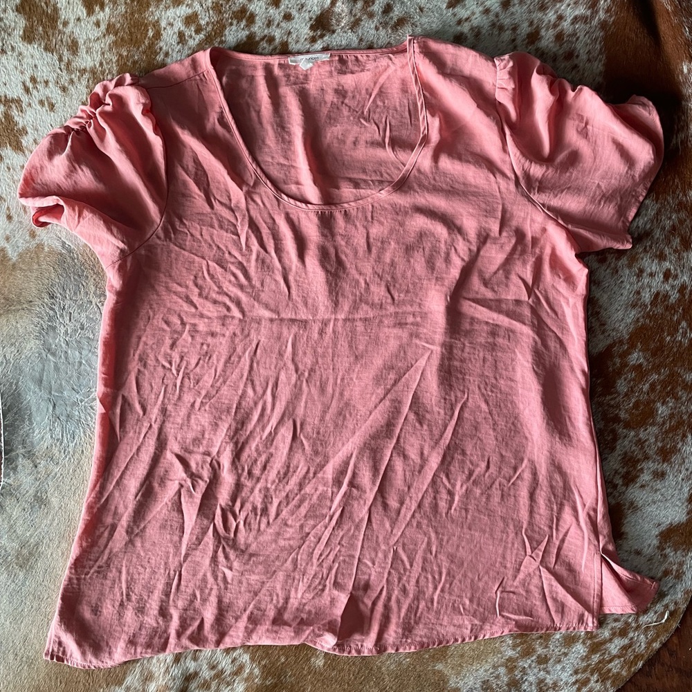 Maurice’s rouched sleeve blouse